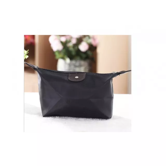 Trousse de Toilette Cosmétique ou Maquillage Voyage Sac Rangement Noire