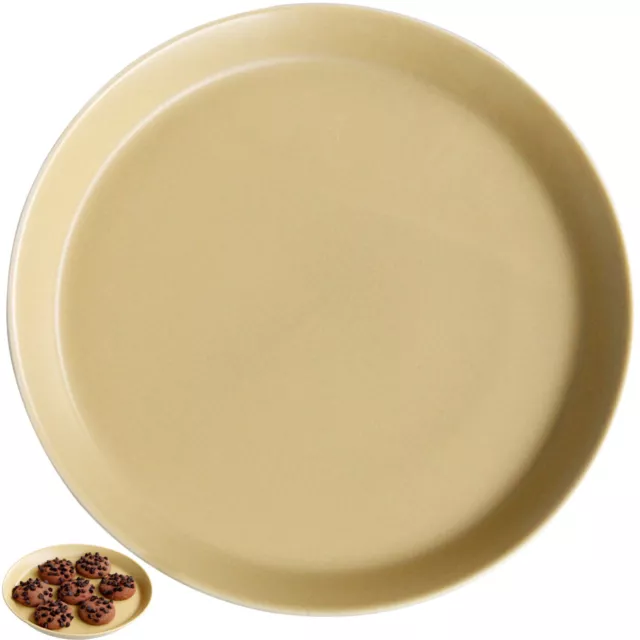 Plato de cerámica dim sum plato para servir comida cocina