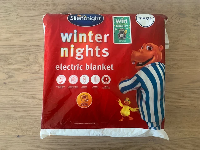 SILENTNIGHT DOUBLE ELECTRIC Under Blanket Model TT-CC £7.30 - PicClick UK