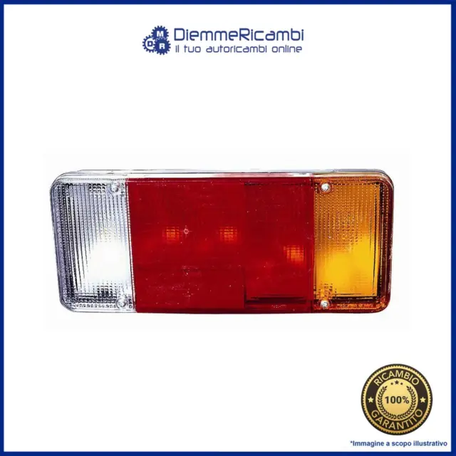 Feux - Phare Arrière Côté Droit Blanc Rouge - Dx - pour fiat Ducato Cassonato