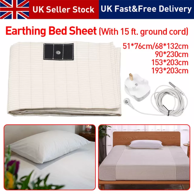 EARTHING SHEET WITH Grounding Connection Cord Conductive Grounding Mat grounding-sheets-your-guide-to-better-sleep-and-health