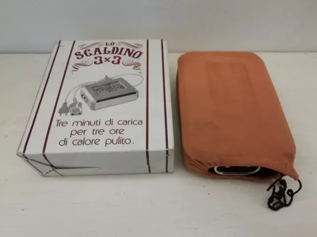 Acumulador De Calor Calentador 3X3 Portable Recargable Vintage