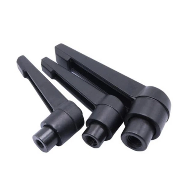 M6/8/10 ADJUSTABLE THREAD Handle Female Clamping Knob Lever Machinery ...