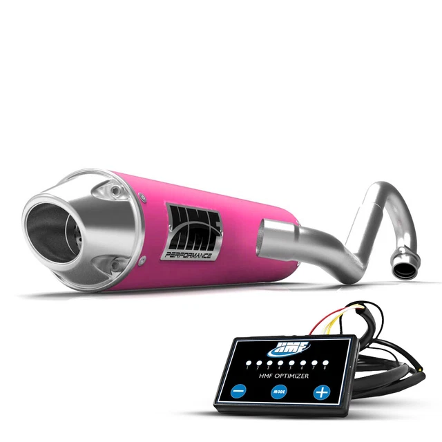 HMF Yamaha YFZ 450R Full Exhaust Pink w/Euro + EFI (09-23)