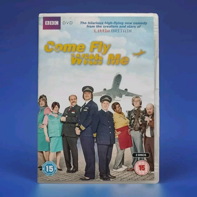 COME FLY WITH Me Series 1 DVD (2 Disc Set) Complete Rare UK BBC Season