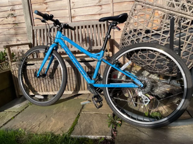 CARRERA SUBWAY JUNIOR hybrid kids bike 26in blue 1pNR bicycle for