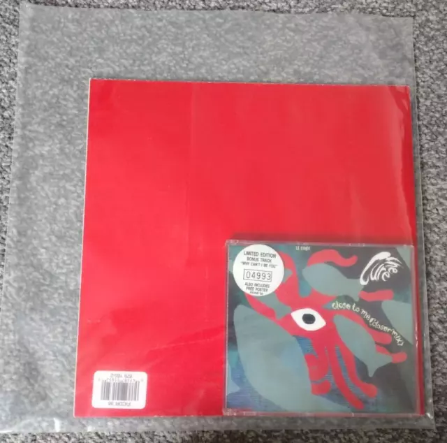 Cure Close To Me Remix CD2 Ltd with  10" X 4 Poster Very Rare