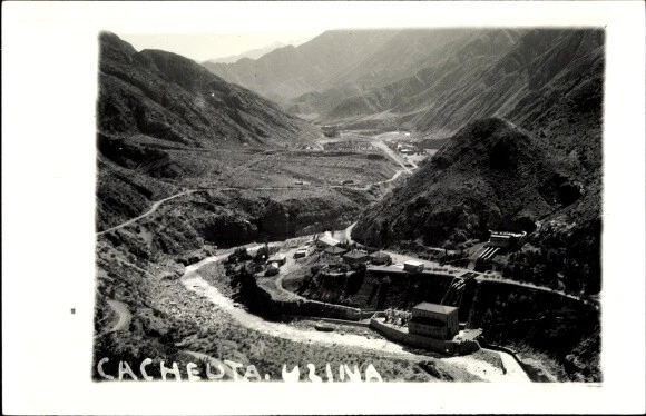 Ak Mendoza Argentinien, Cacheuta, Uzina - 3894556