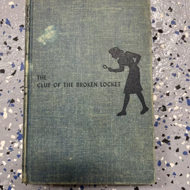 The Clue Of The Broken Locket ︱Carolyn Keene ︱1953︱Vintage Book