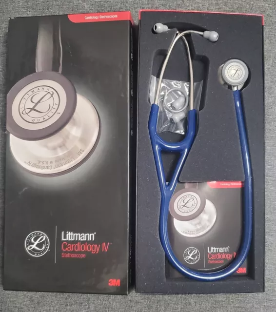 3M™ Littmann® CARDIOLOGY IV™ Stethoscope 6154 Navy Blue