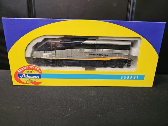Athearn RTR 2607 Diesel Locomotive  F59PHI Amtrak California 2006 HO Scale NEW