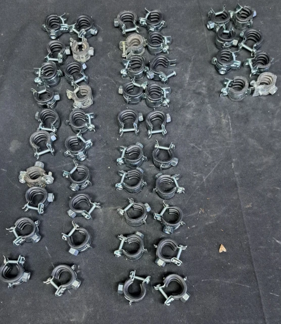 48x BTI Rohrschelle Schraubrohrschelle 15-18mm 3/8" M8 G-RS 9081285