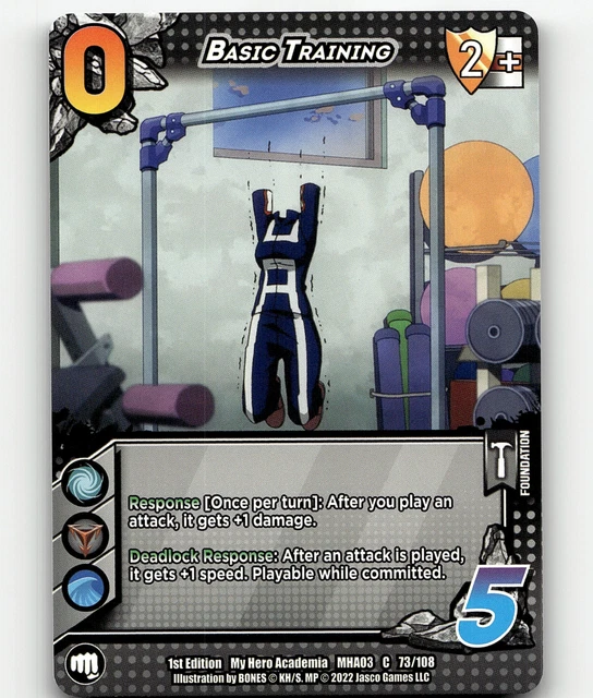 UniVersus Basic Training My Hero Academia: Heroes Clash 1st Edition C