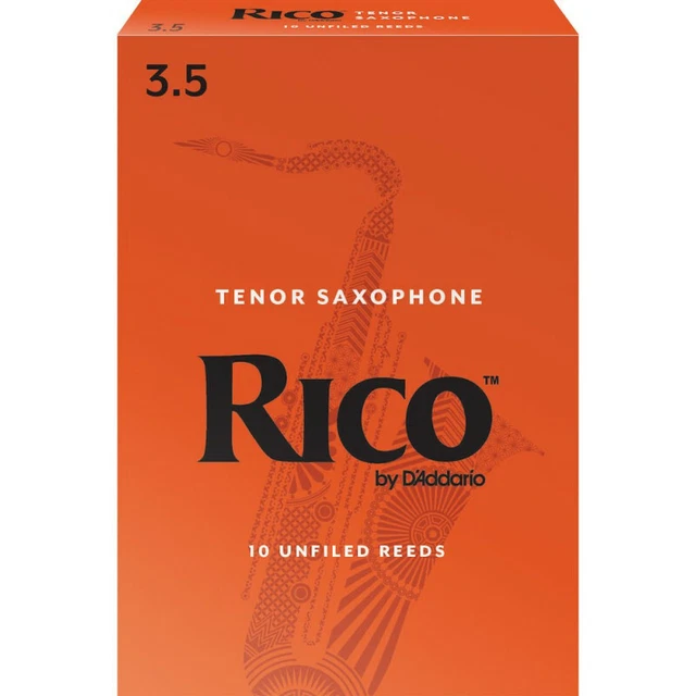 D'Addario RKA1035 - Anches saxophone ténor, force 3.5, boîte de 10