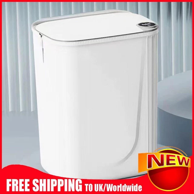Sensore automatico sigillato bidone della spazzatura grande capacità 20 L 3 modalità forniture bagno