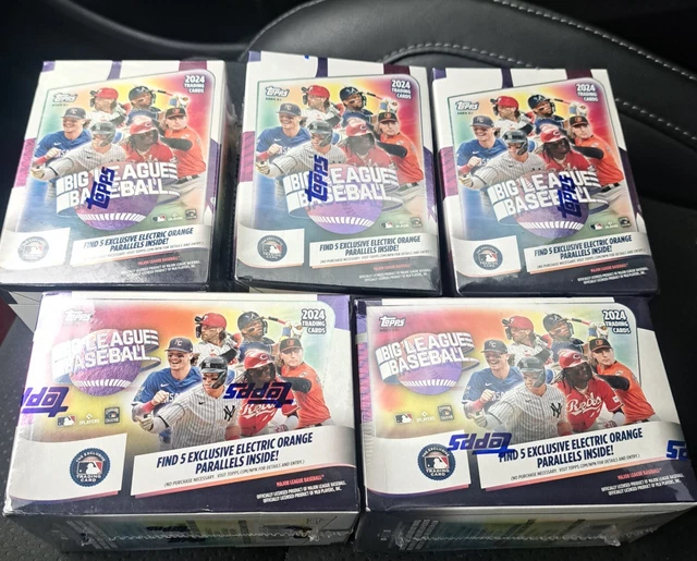 2024 TOPPS MLB Big League Baseball Blaster Box Factory Sealed (LOT OF