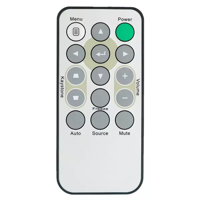White Plastic Projector Remote Control for Vivitek D538 D861 D538W-3D D553 D54