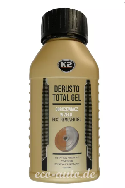 Rostlöser Rostentferner Rost Löser Entferner DERUSTO TOTAL GEL - 250ml