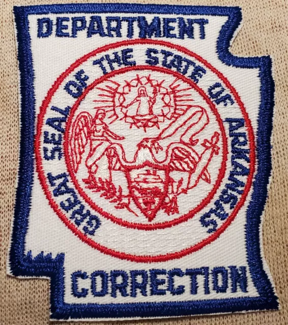 AR Vintage Arkansas Department of Correction Shoulder Patch