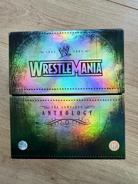 WWE WRESTLEMANIA: THE Complete Anthology – Volume 3 (DVD, 8 Discs