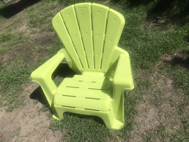 Plastic fan chair garden deals