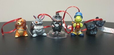 Bullyland Disney Xmas Christmas Tree Decorations x6 Lucky Dip Figures Brand New 