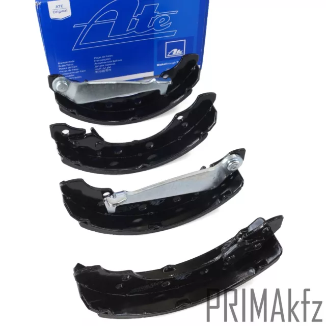 2x ATE Tamburo Freno + Kit Ganasce + 2x Cilindro Freno per VW Polo 9N 6R Fox 3