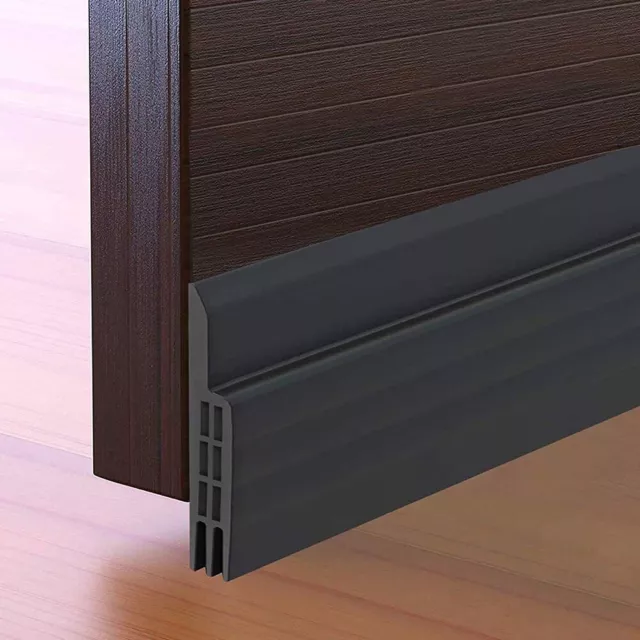 Prevent Drafts and Bugs with Rubber Door Bottom Seal Easy Installation