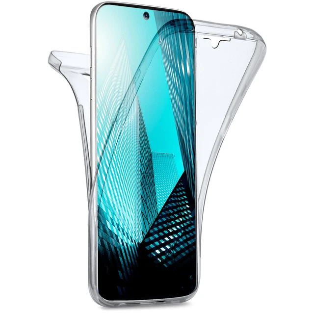 Coque pour Samsung Galaxy S10 Lite Étui en Silicone 360 Degré Housse Transparent
