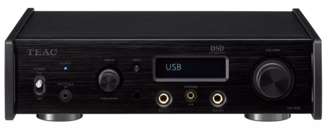 Teac UD-505-X Schwarz - USB DAC Kopfhörerverstärker, UVP 1299 €