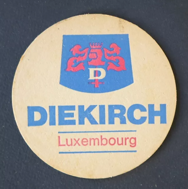 Sous-bock  DIEKIRCH  LUXEMBOURG beermat 13