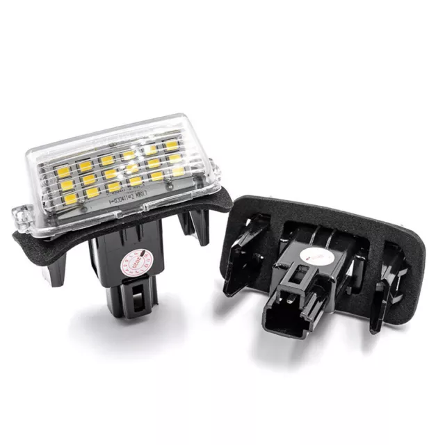 1pair LED License Number Plate Light Lamp Fit For Toyota GR Yaris Corolla E210 3