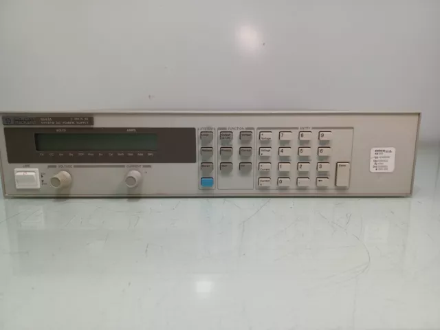 HP Agilent 6643A DC Power Supply, 0-35 V, 0-6.0 A, 210 W, GPIB