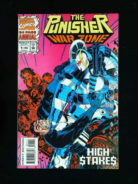 Punisher War Zone Annual #1  Marvel Comics 1993 Nm-
