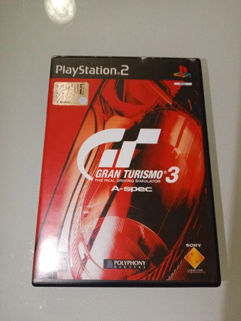 GRAN TURISMO 3 A-SPEC SONY PS2 PLAYSTATION 2 PAL ita