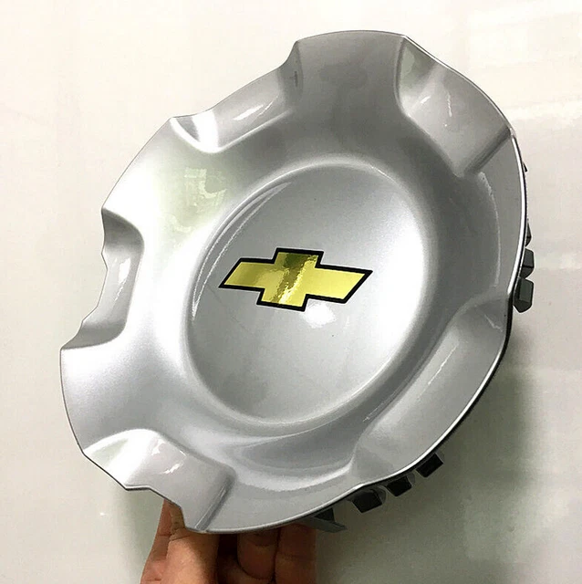 1X CAR WHEEL Center Cap Rim Hubcap Emblem Badge Silver For Chevy 0713