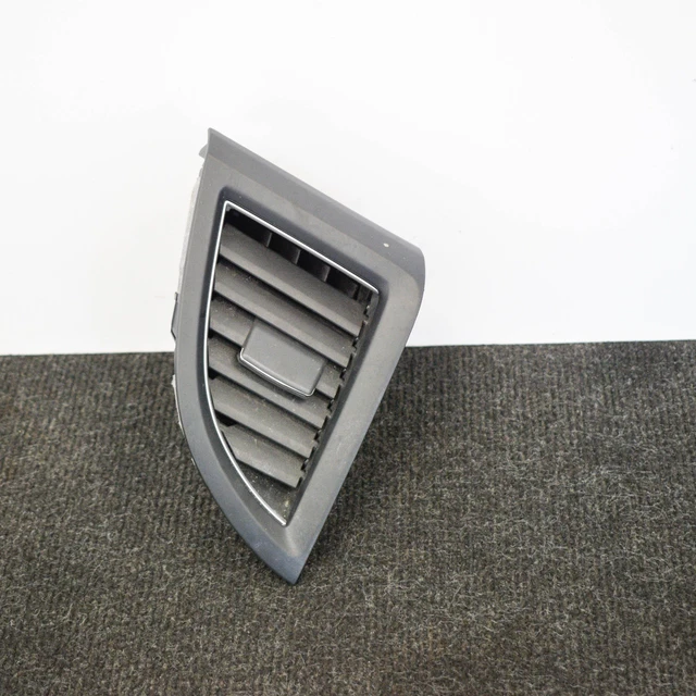 Ventilation Noire Chromé Grille De Ventilation Tableau De Bord Audi A3 S3 8P | Buse D'Air Noir Chrome | 2004-2013 | Compatible OE 8P0820901 Ventilation Habitacle Audi