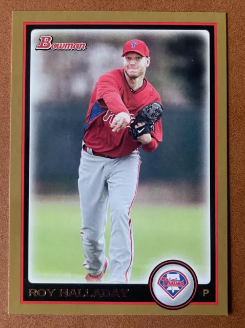 2010 Bowman #160 Roy Halladay Philadelphia Phillies Baseball Card