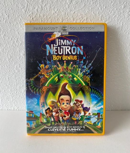 JIMMY NEUTRON: BOY Genius DVD 2002 Nickelodeon CIB Complete $12.38 ...