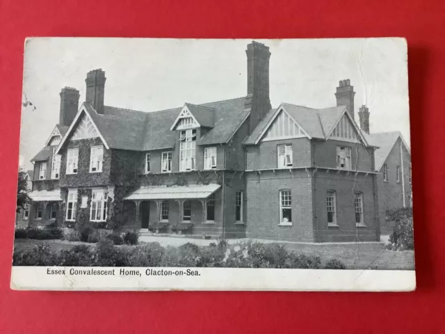 U.K. Essex Convalescent Home Clacton on Sea Vintage Postcard R47610