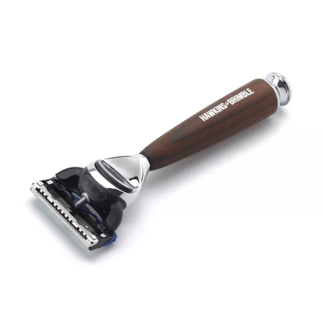 Hawkins & Brimble - Wood Razor with Gillette ProGlide Fusion Blade