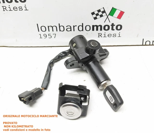 VICMA Cilindro Serratura Blocchetto Accensione 8379 – Compatibile Con Gilera DNA 50, 125, 180 (2000-2008) – Kit Con Chiavi