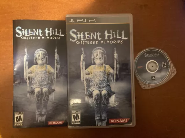 Silent Hill: Shattered Memories Sony PlayStation Portable PSP Rare Complete CIB