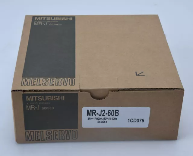 Mitsubishi MR-J2-60B AC Servo Drive New In Box MRJ260B Expedited Shipping