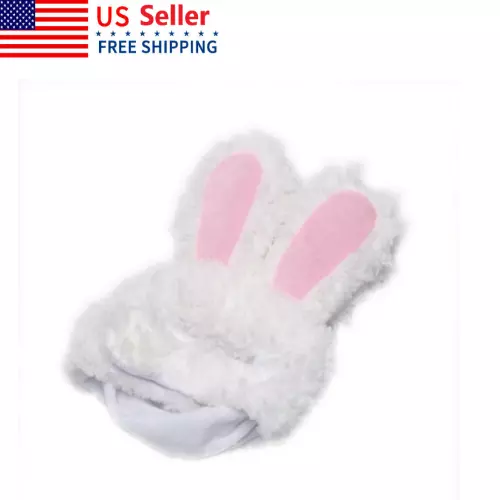 2PC Cat Bunny Rabbit Ears Hat Pet Cat Cosplay Costumes For Cat Small Dogs ParSD