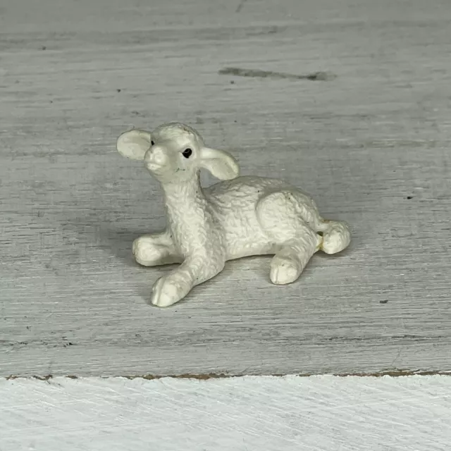 Vintage Safari Limited Lamb Toy Figure Plastic Or PVC 2"