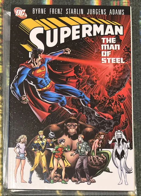 Superman The Man of Steel Volume 6 John Byrne Trade Paperback DC Comics
