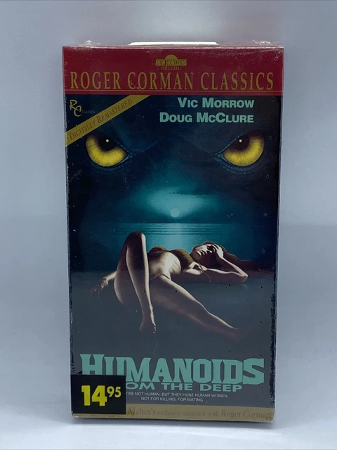 HUMANOIDS FROM THE Deep(1980) VHS New Horizons 1996 Roger Corman ...