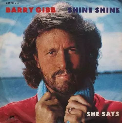 Barry Gibb - Shine Shine 7" Single Vinyl Schallplatte 45942