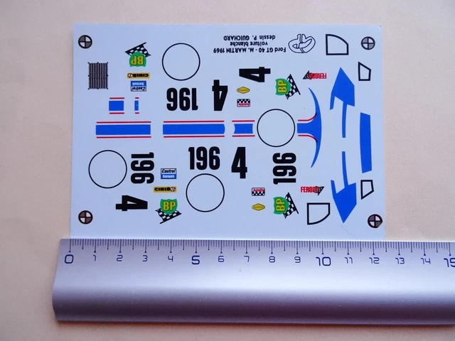 Modèle Réduit Ford GT40 #34 Monza 1969 - Spark 1:43 - Neuf En Boîte